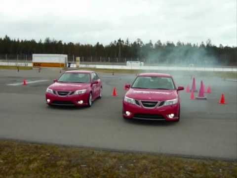 Saab performance team