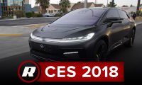 CES 2018: Faraday Future FF91 – Exclusive first passenger ride